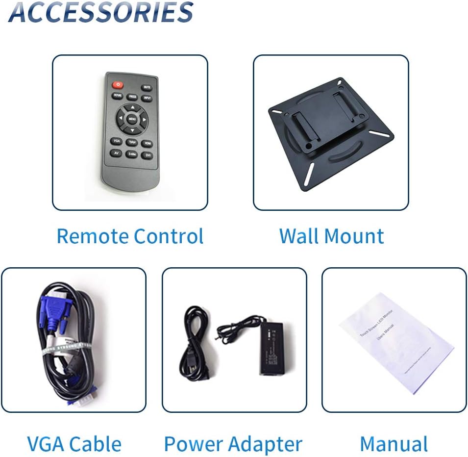 18.5 CCTV Monitor TFT LCD Display 1336x768 C9459