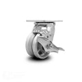 V Groove Semi Steel Wheel Swivel Caster with Brake K760049
