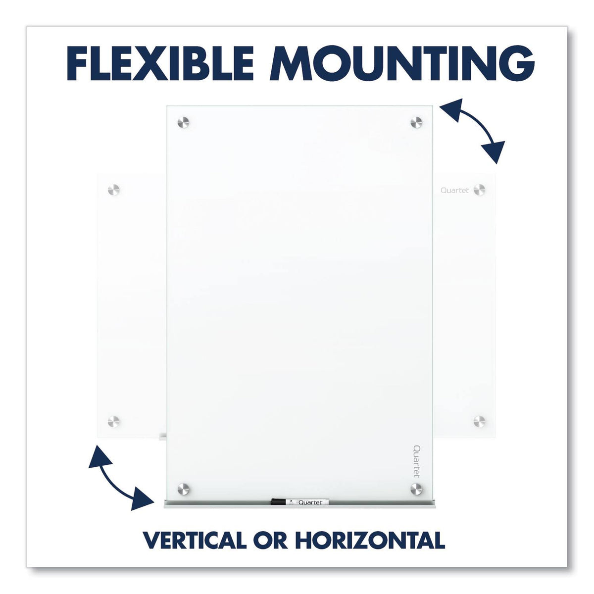 Glass Magnetic Dry-Erase Board M412