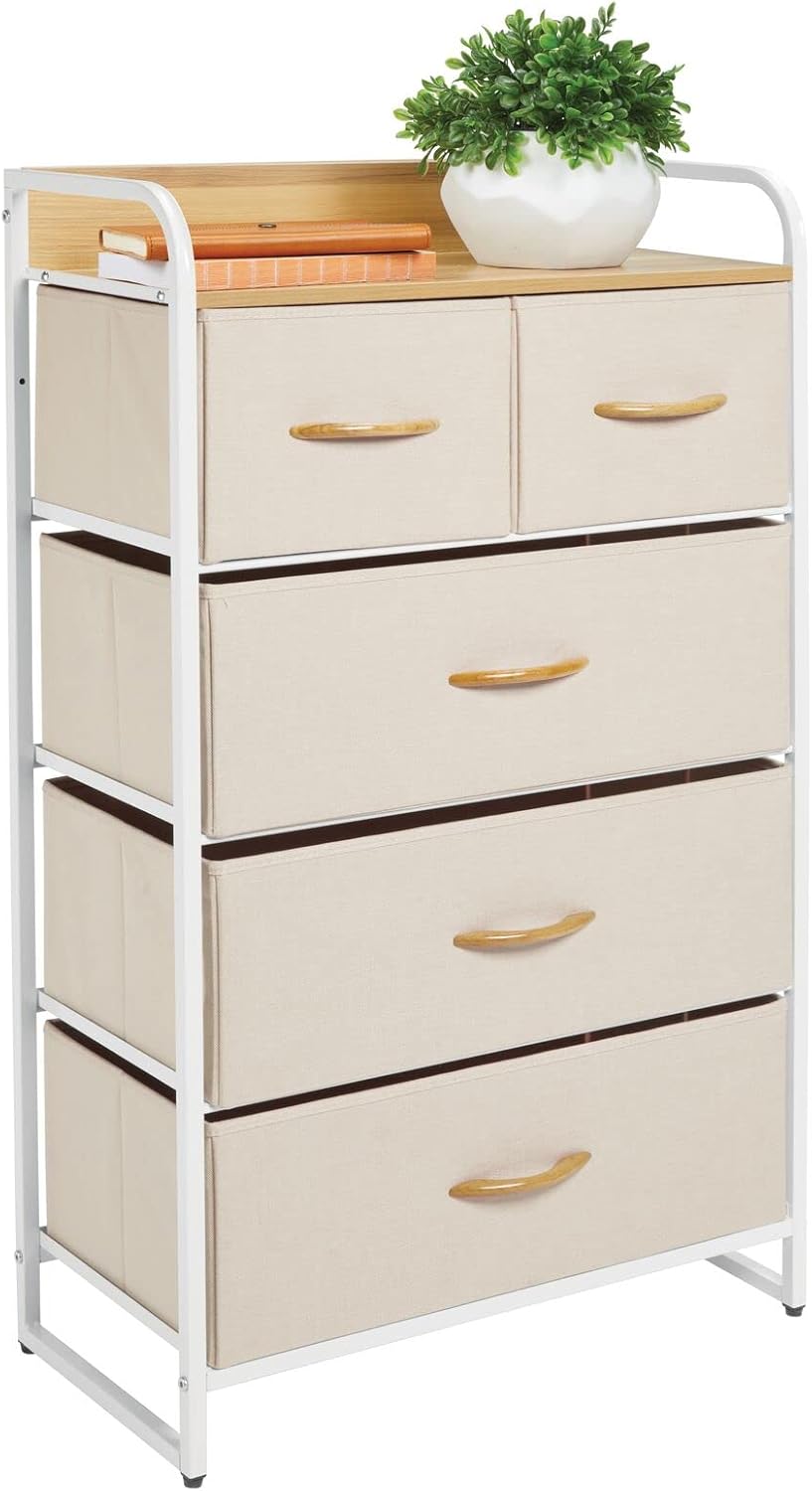 Charcoal Gray 5 Drawer Dresser C6830