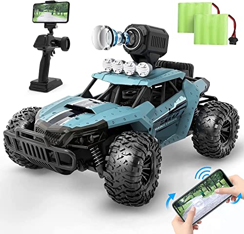1:16 Scale Remote Control Car with 1080P HD Camera and LED Lights Q195052