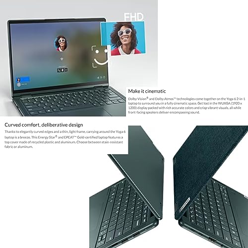 13.3" 2-in-1 Touchscreen Laptop, 8GB RAM, 256GB SSD, AMD Ryzen 5 7530U, Win 11 Home K713