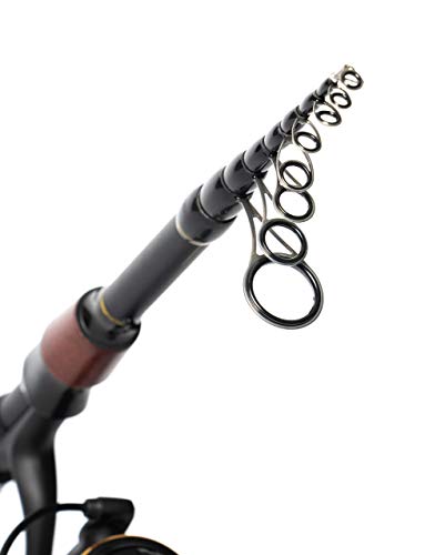 Telescopic Graphite Carbon Fishing Rod and Reel Combo C75929