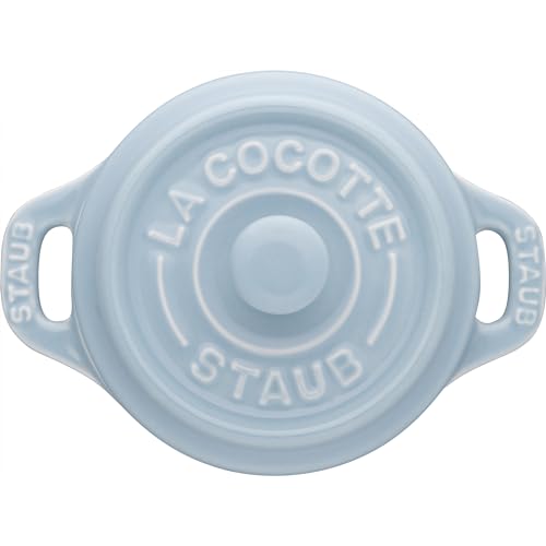 6-pc Mini Round Ceramic Cocotte Set X8455