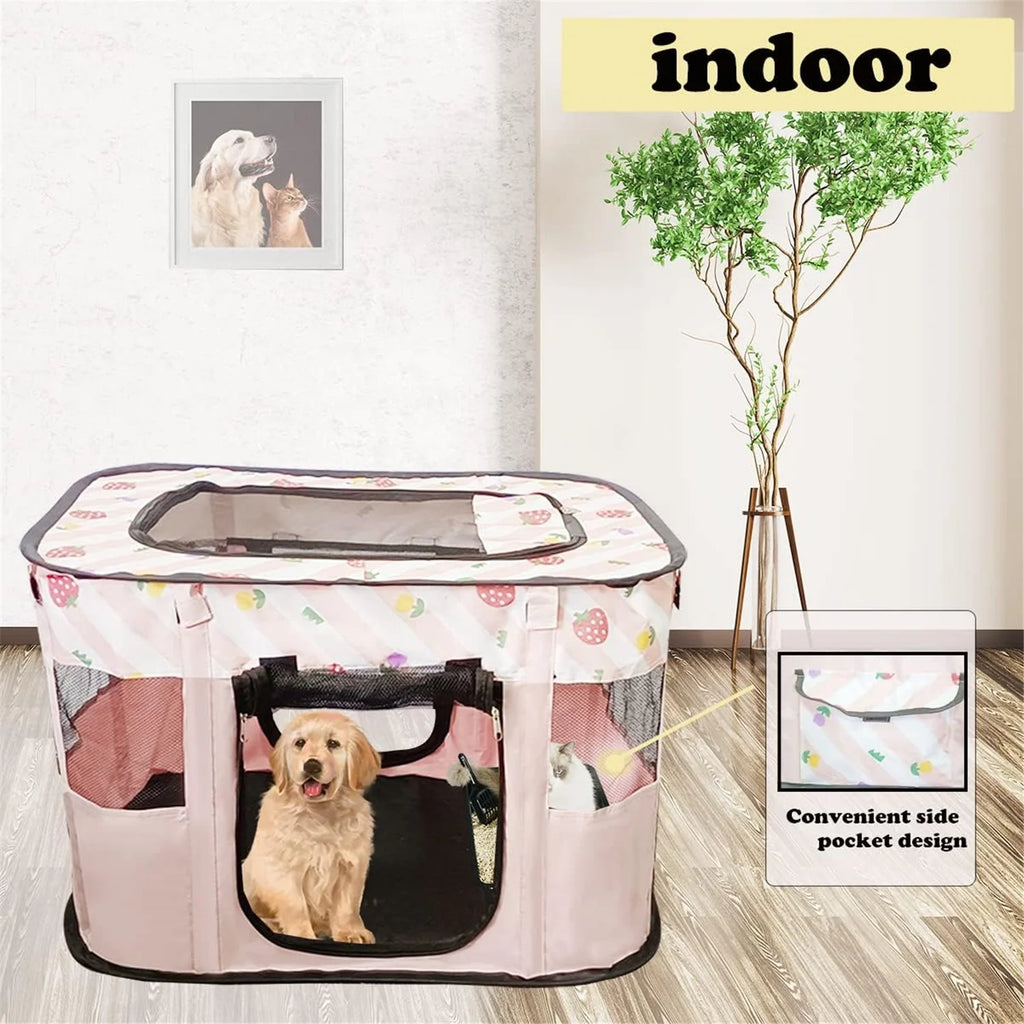 Portable Cat Cage Kennel B31508