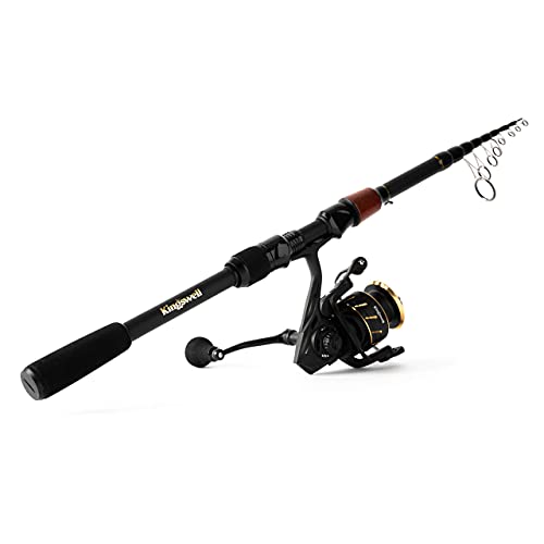 Telescopic Graphite Carbon Fishing Rod and Reel Combo C75929