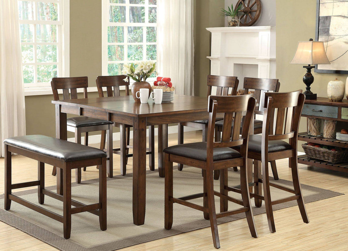 Counter Height Table in Rustic Oak T87913