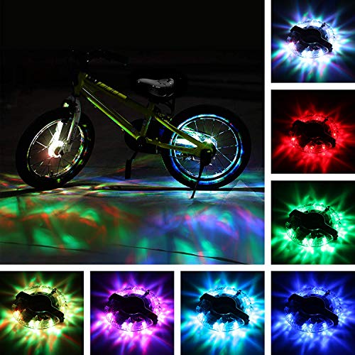 Rechargeable LED Bike Wheel Hub Lights L54030