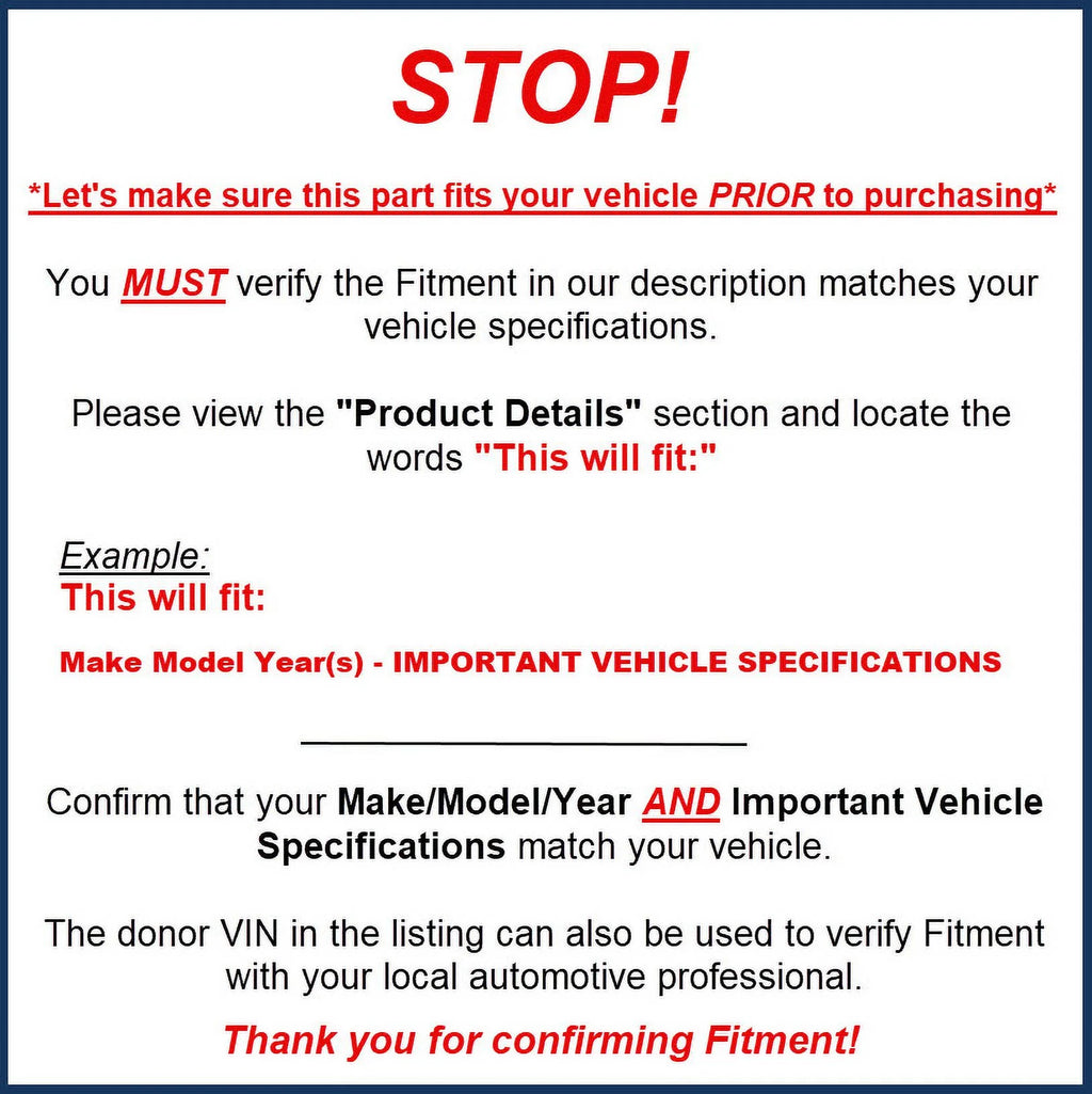 Pre-Owned Honda Accord Coupe Left Driver Tail Light C4740