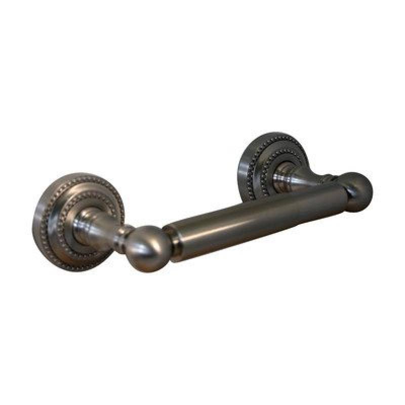 Matte Black 2 Post Toilet Tissue Holder Y54636