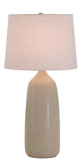 31 inch One Light Stoneware Table I400