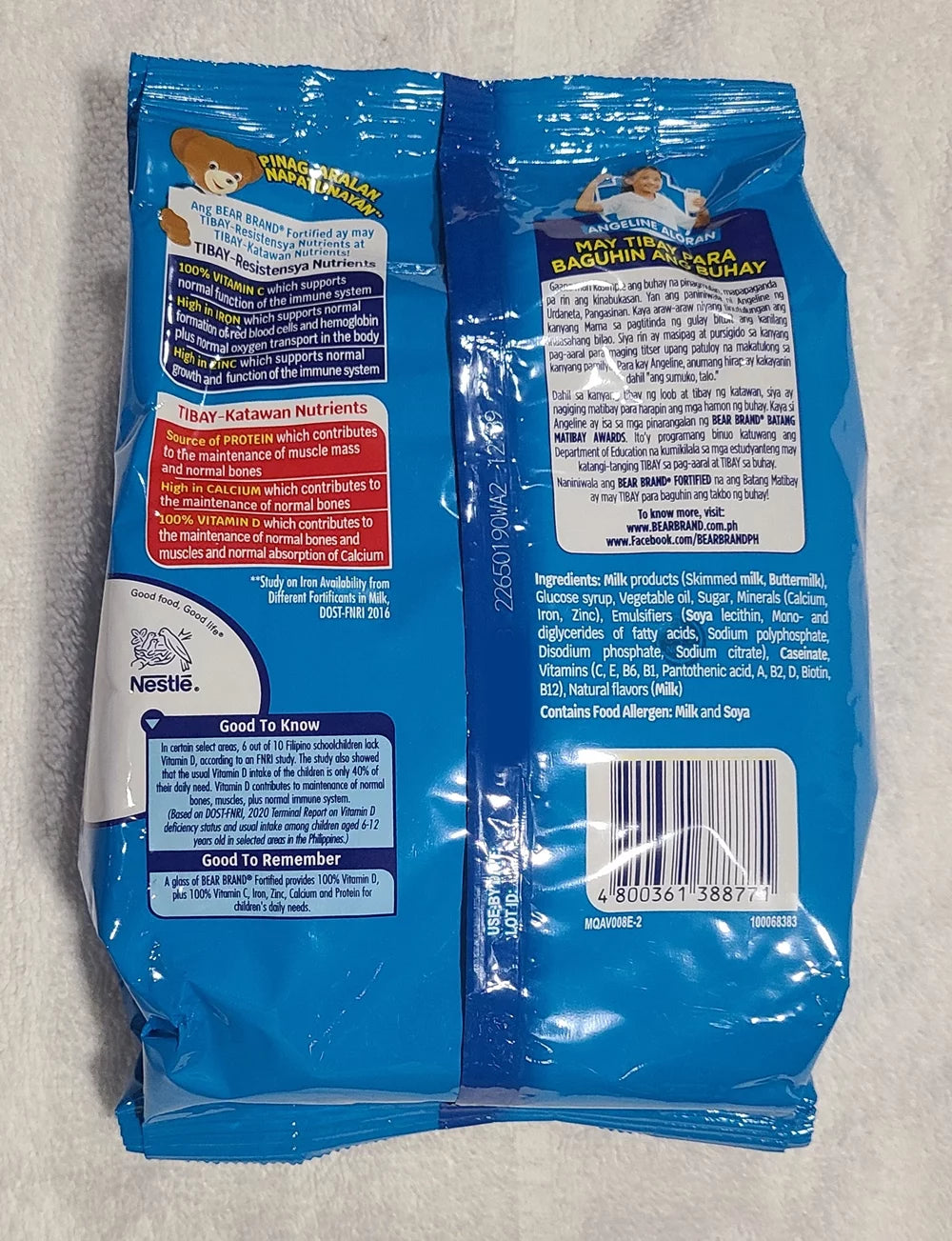 Fortified Powdered Milk Drink with Iron, Zinc & Vitamin C, 680 grams x3 packs R730130