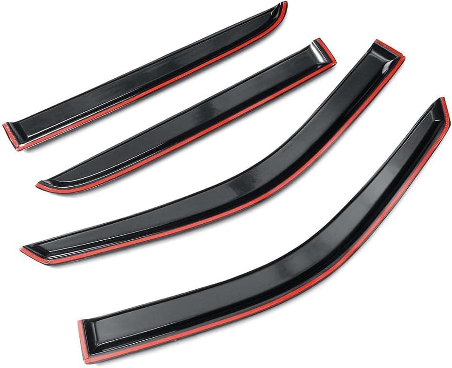 Dark Smoke Tape-on Window Visor Deflector F748592