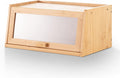 Bamboo Bread Box with Cutting Board W46895