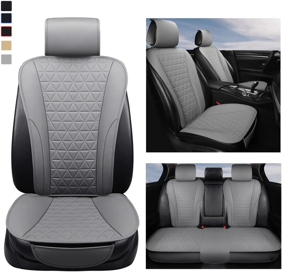 Leather Car Seat Covers Full Set S4098