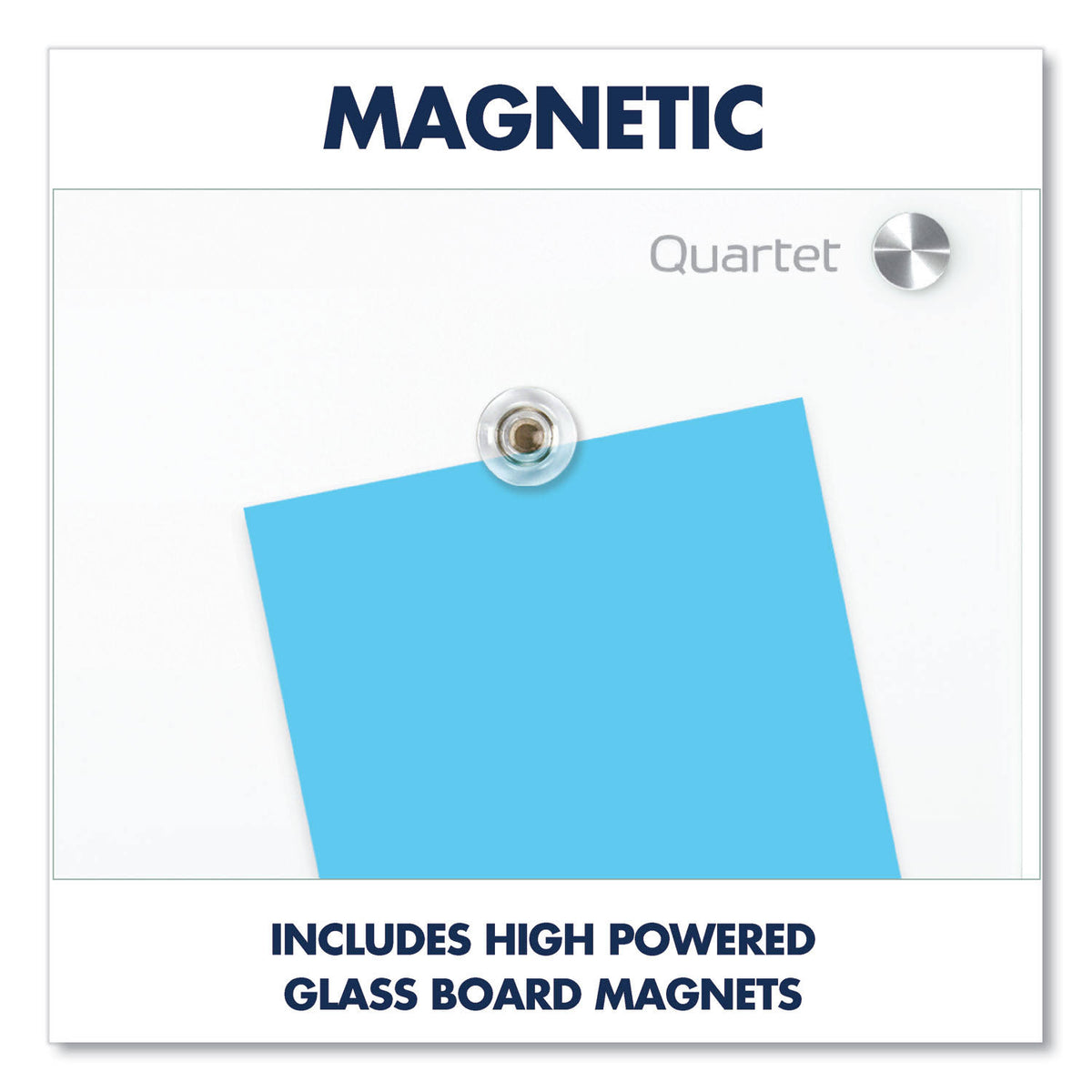 Glass Magnetic Dry-Erase Board M412