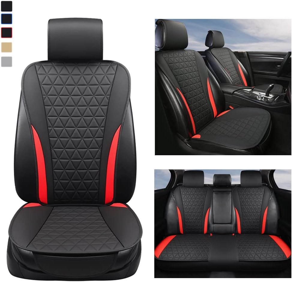 Leather Car Seat Covers Full Set S4098