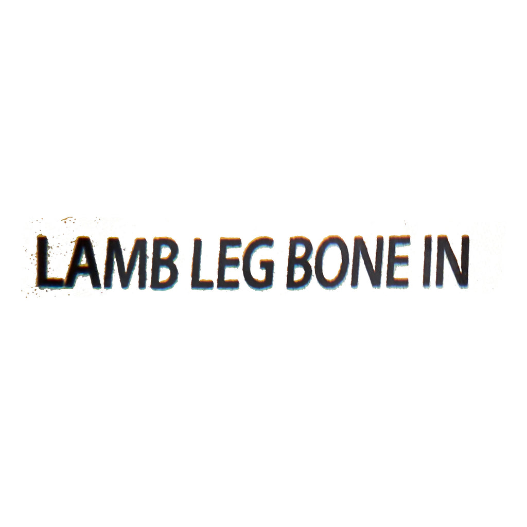 Bone-in Leg of Lamb, 3.0-7.5 lb F15416