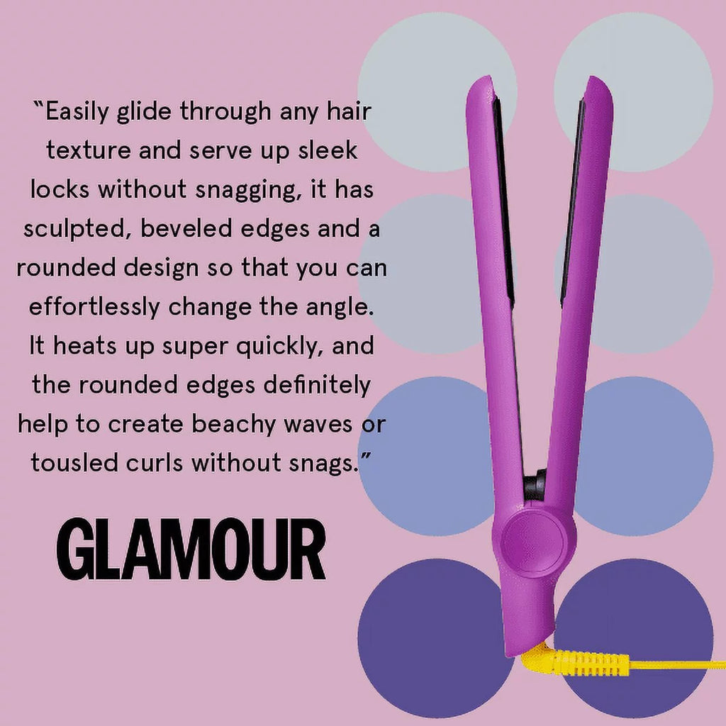 1" Ceramic Tourmaline Flat Iron Hair Straightener X41674