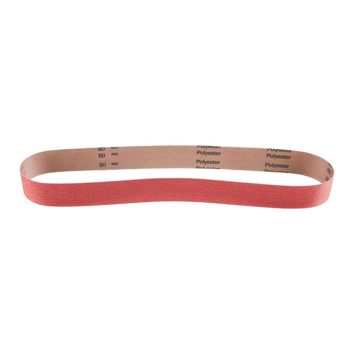 2 in. x 48 in. 80-Grit Ceramic Alumina Sanding Belts 2-Pack L503079
