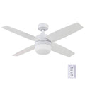 Bright White Indoor Ceiling Fan with Remote D281521