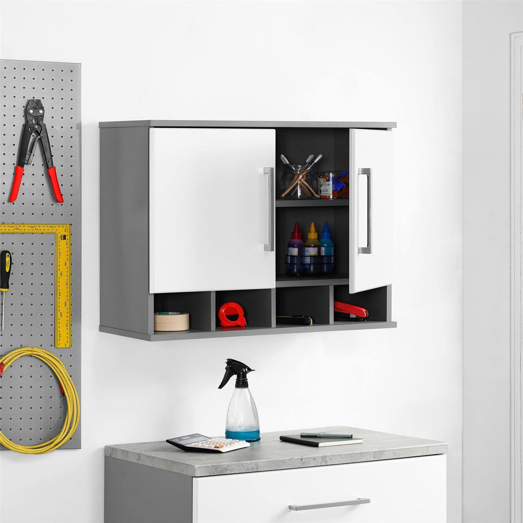 White Wall Cabinet T915
