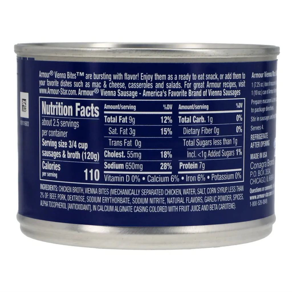 Vienna Sausages (4.6 oz., Pack of 6) I963070