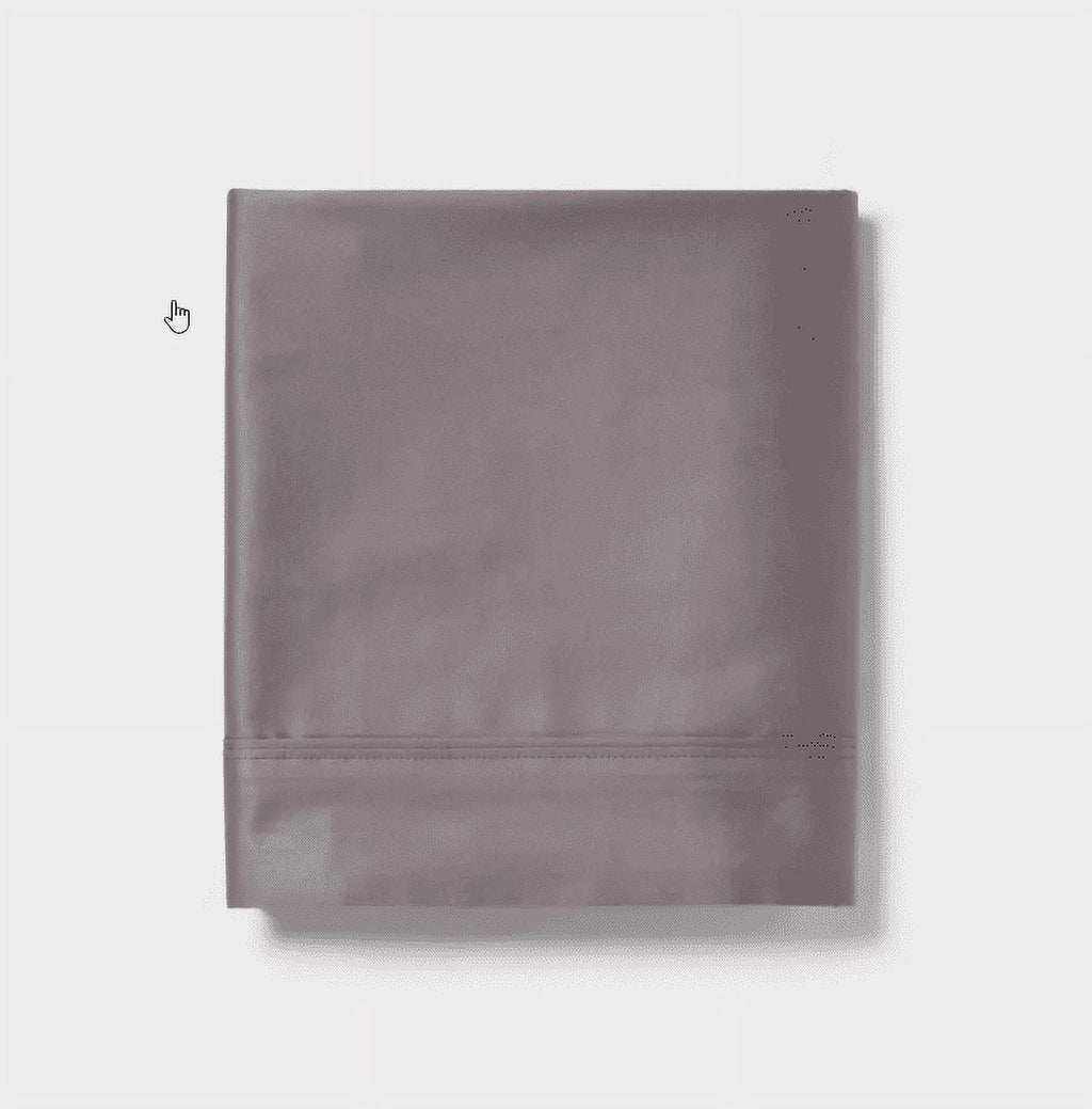 King Dark Gray Flat Sheet H22203