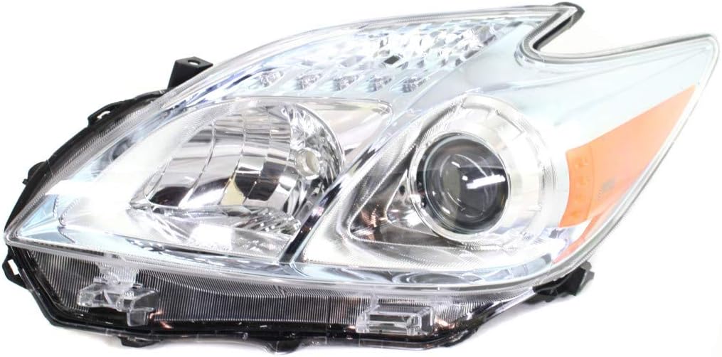 Driver Side Halogen Headlight Lens and Housing J936