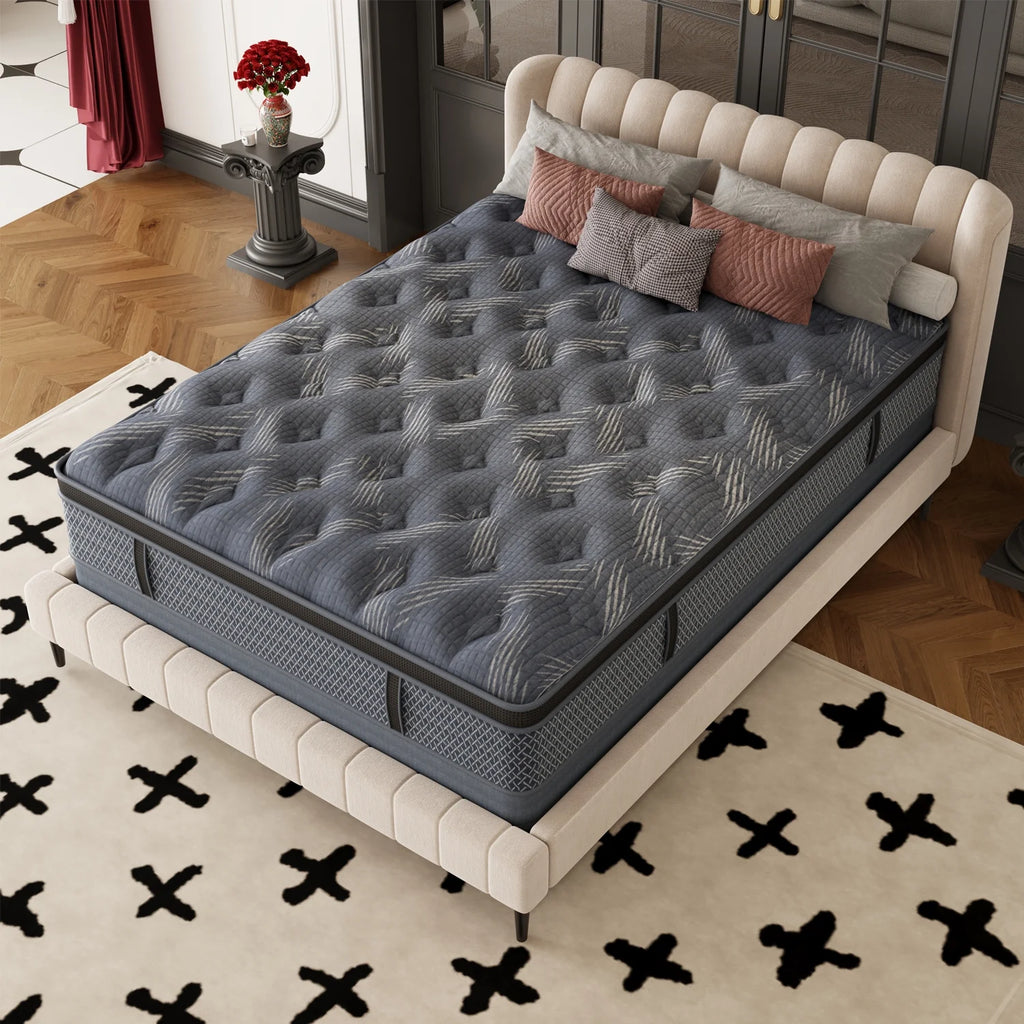 Queen Memory Foam Pocket Spring Mattress F777