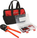 Powerpole Crimping Tool and Assorted Powerpole Case in Nylon Gear Bag T168