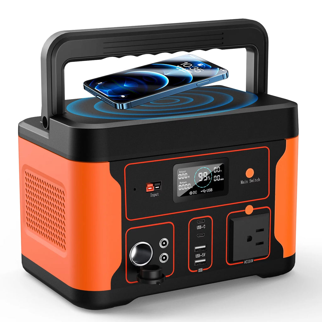 Portable Power Station 600W 550Wh LiFePO4 Battery J1499