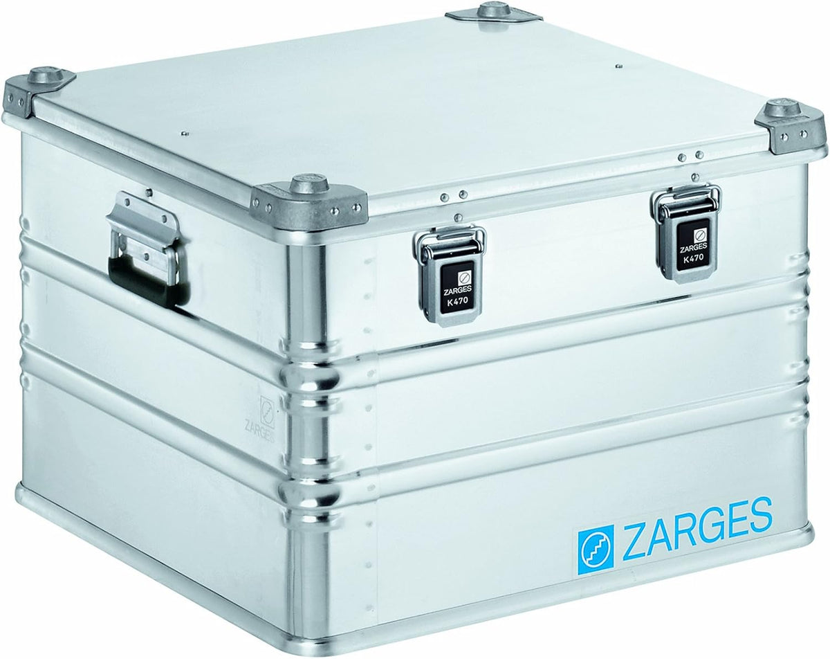 Aluminum Hard Protective Carrying Case, Stackable Storage, Lock Box (22.4 x 15.7 x 17.7 Inches) F3612