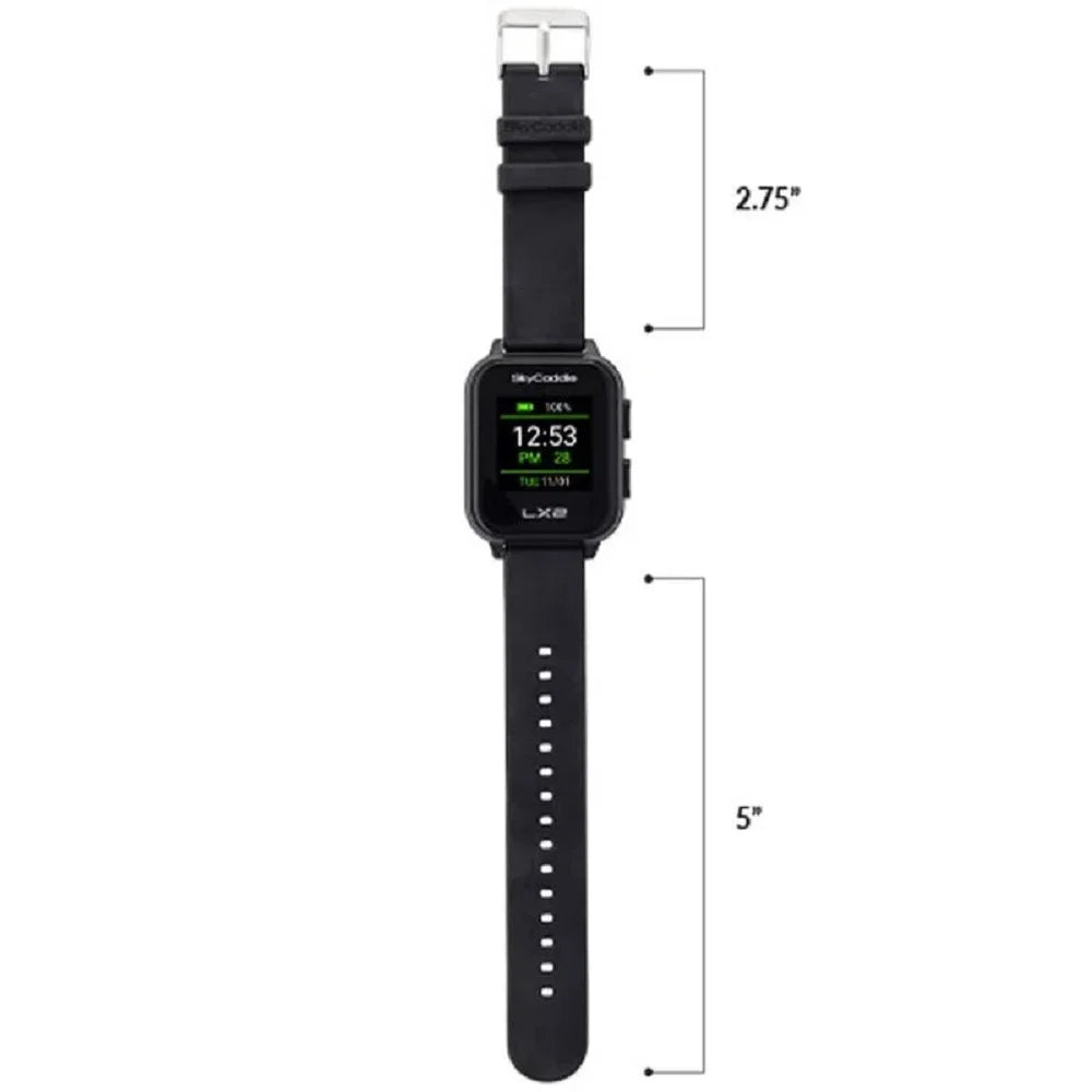 Black GPS Golf Watch F19585