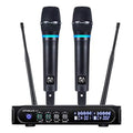 Rechargeable Wireless Microphone System with Bluetooth Receiver A155309