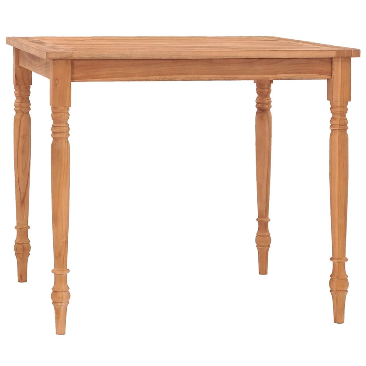 Solid Teak Wood Sofa and Couch End Side Table R475307