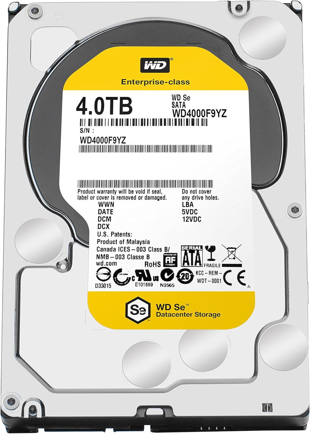 4TB 7200 RPM SATA 6 Gb/s 64MB Cache 3.5 Inch Hard Disk Drive H451