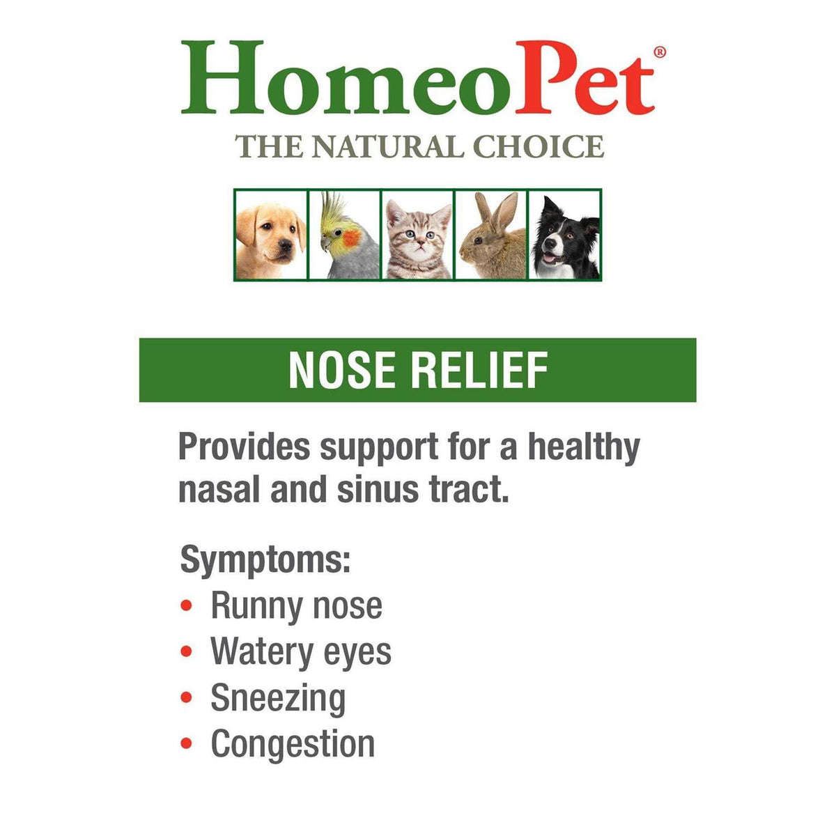 Pet Nose Relief B190