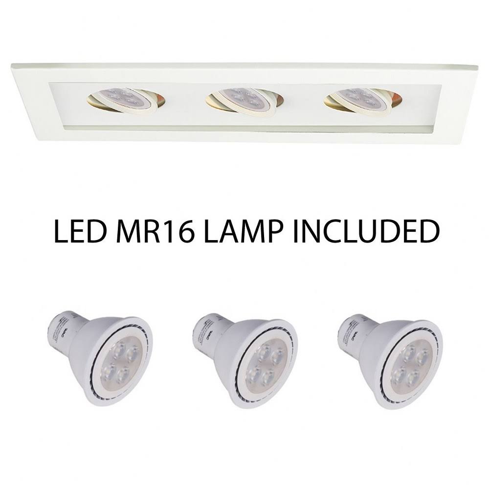 Low Voltage Three Light Trim C93608