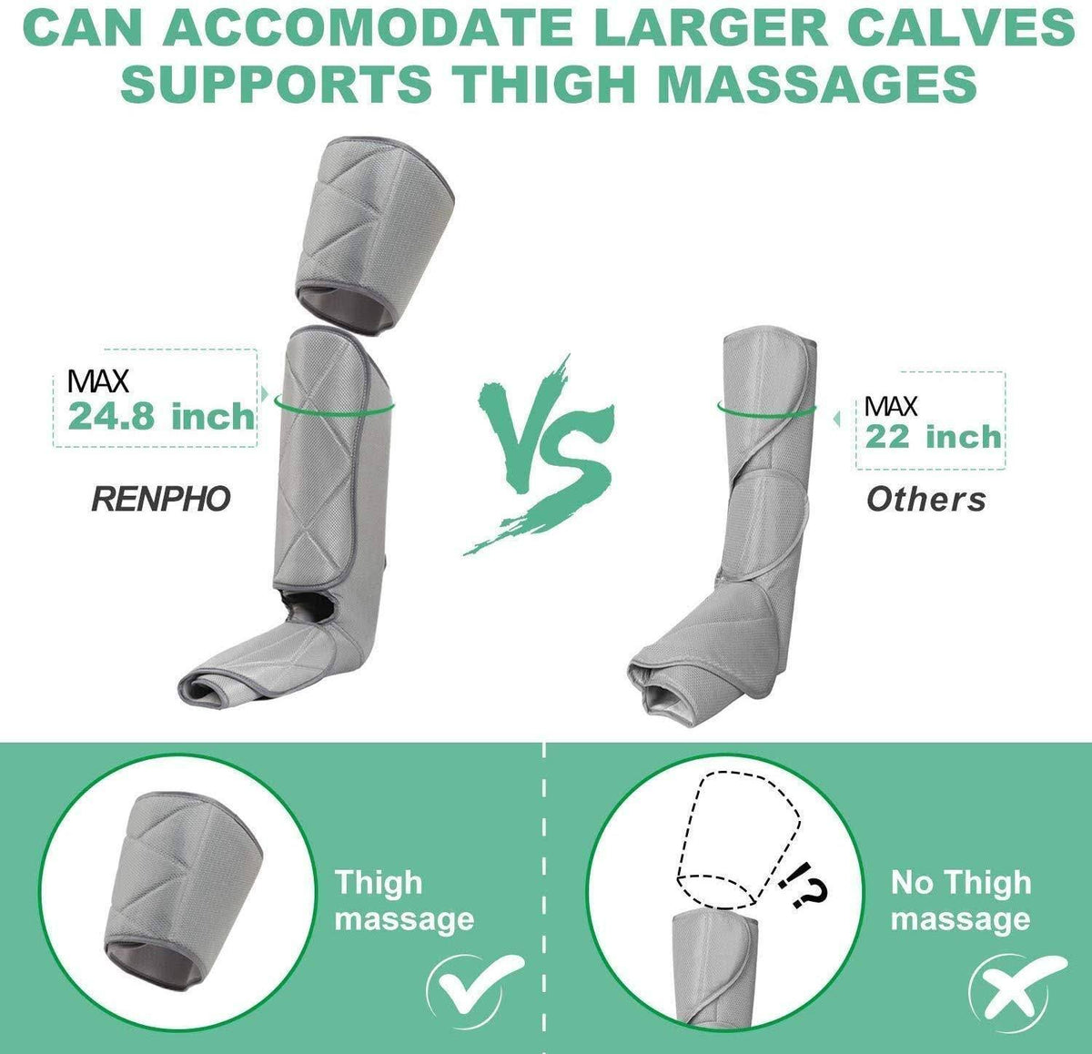 Calf Feet Thigh Compression Leg Massager C274