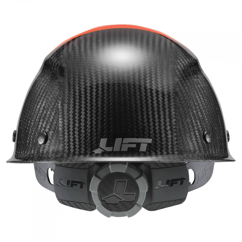 Carbon Fiber Cap Brim Orange-Black U370615