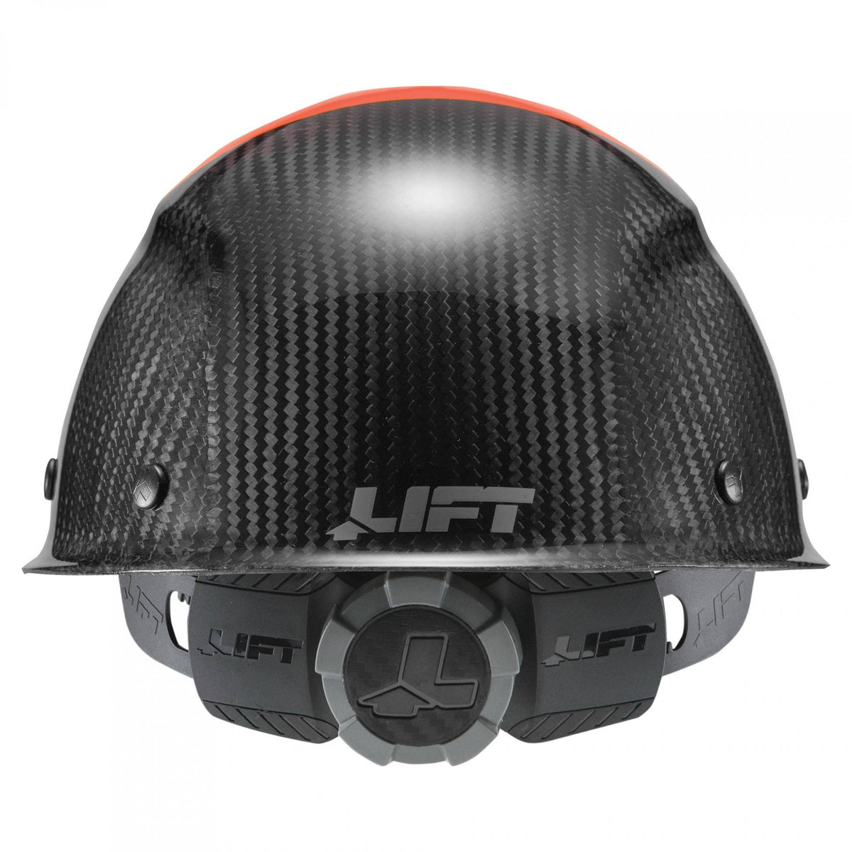 Carbon Fiber Cap Brim Orange-Black U370615