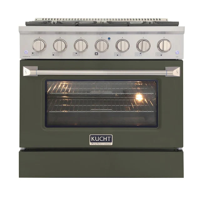 36 Propane Gas Dual Fuel Range with 4 Burners U5993