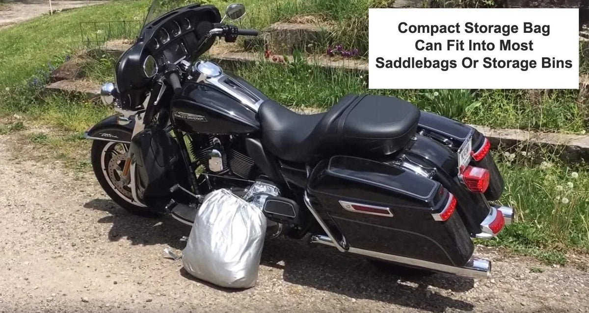 Trike Cover with Reinforced Securing Straps and Storage Bag Y196554