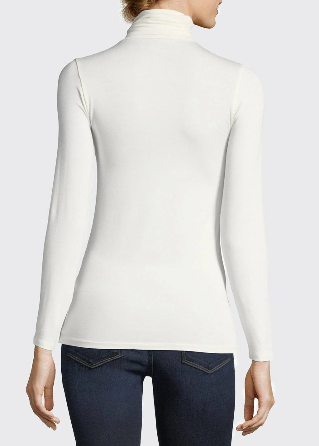 Soft Touch Long-Sleeve Turtleneck I886