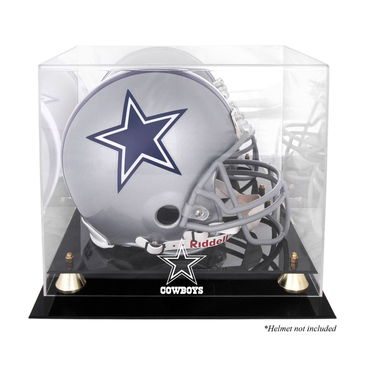 Dallas Cowboys Helmet Logo Display Case O78482