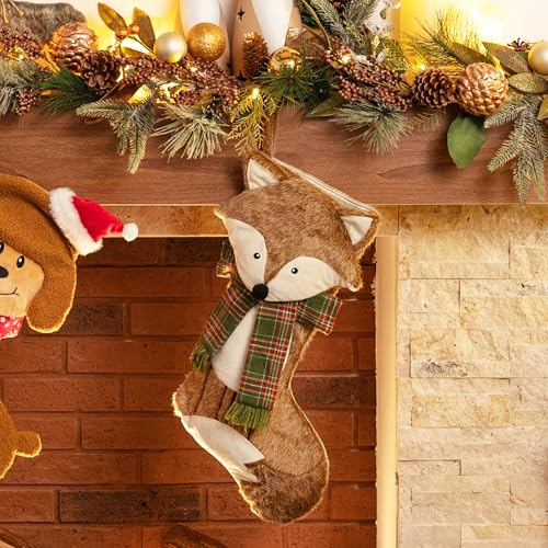 21 Inch Fabric Christmas Stockings H561354