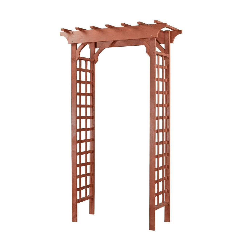 Medium Brown Garden Arbor G2894