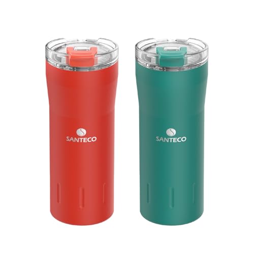 17 oz Stainless Steel Insulated Tumblers Set of Two B800