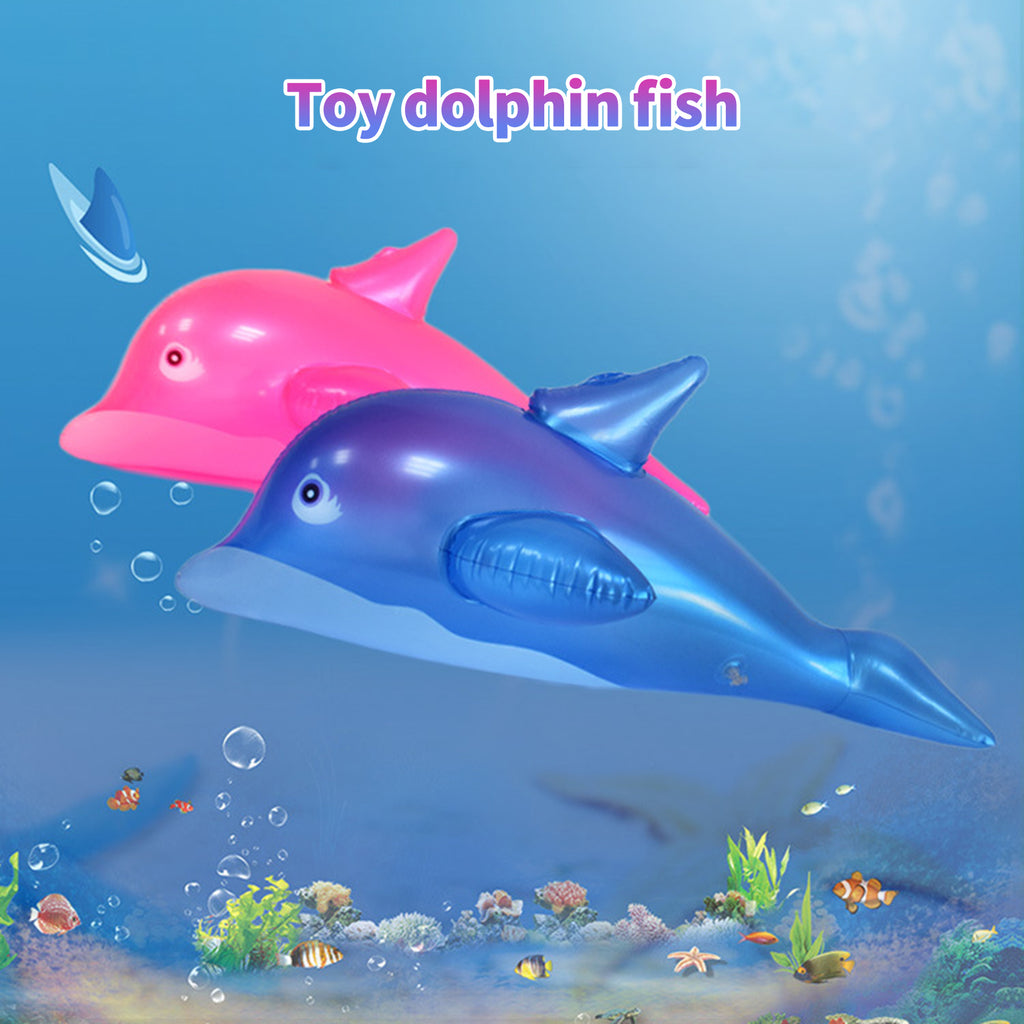 Inflatable Dolphin Fish Children Toy for Swimming Pool W435